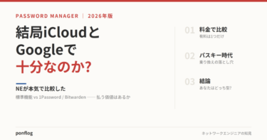 パスワード管理サービス比較記事のアイキャッチ画像
